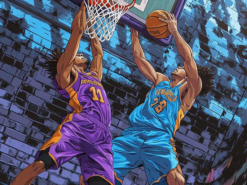 还能进NBA吗布莱斯曾尝试隔扣失败！老詹在场边都没眼看